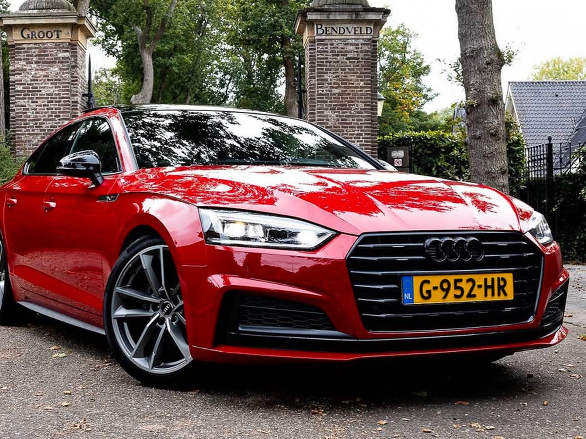 Audi A5 rood
